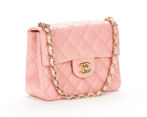 chanel pink classic handbag|chanel handbag price list.